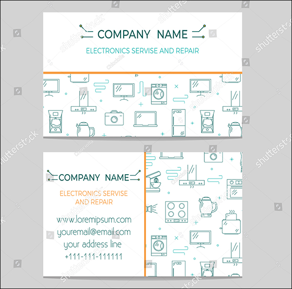 Computer Repair Busines Card Template