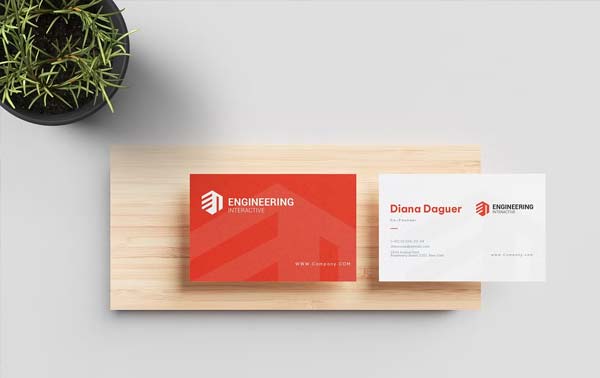 Computer Vector Business Card Templates