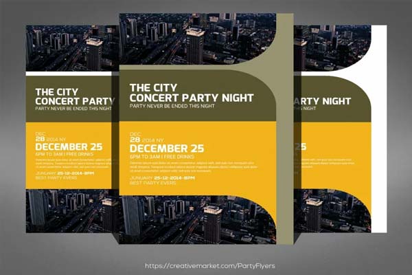 Concert Flyer Sample Template