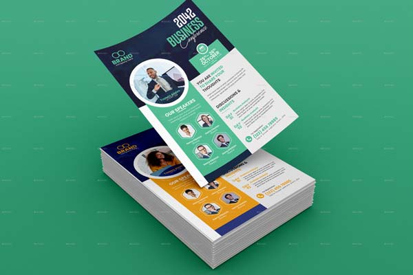 Conference Flyer Editable Template Download