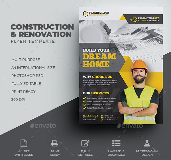 Construction & Renovation Flyer