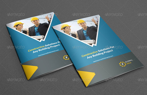 Construction Business Brochure Template