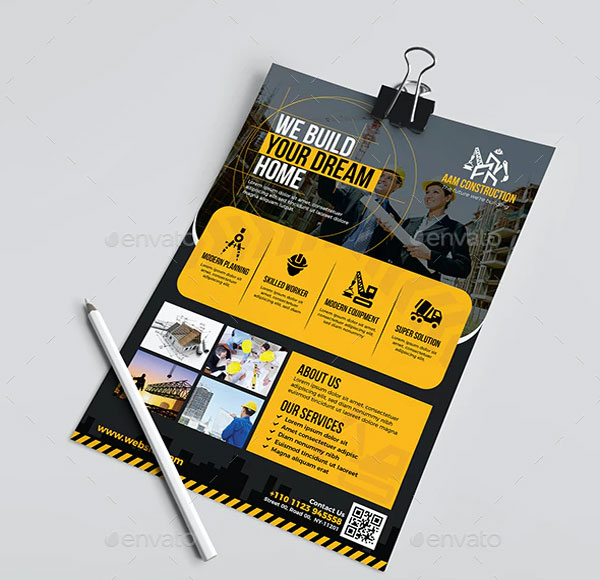 Construction Business Flyer