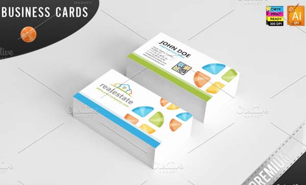 Construction Marketing Business Card Template
