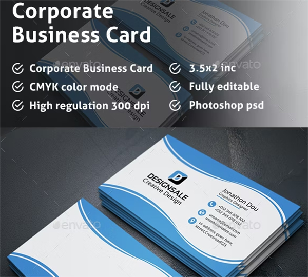 Cool Unique Business Card Template
