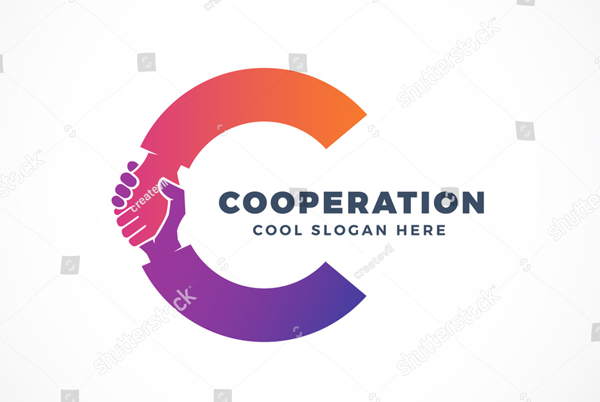 Cooperation Abstract Vector Logo