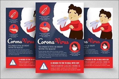 Corona Virus Treatment Flyer