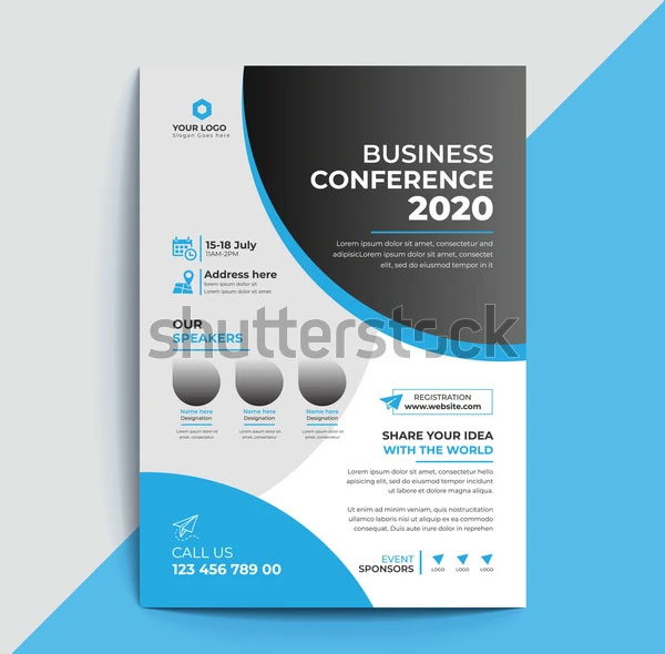 Corporate Business Event Summit Conference Flyer