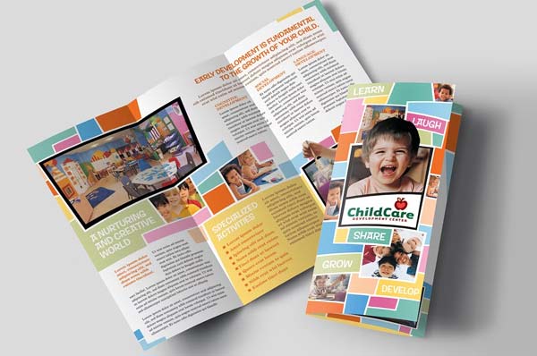 Corporate Daycare Brochure Template