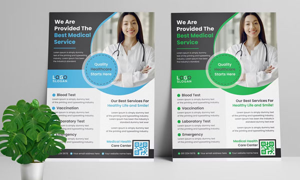 Corporate Healthcare Flyer Premium Template