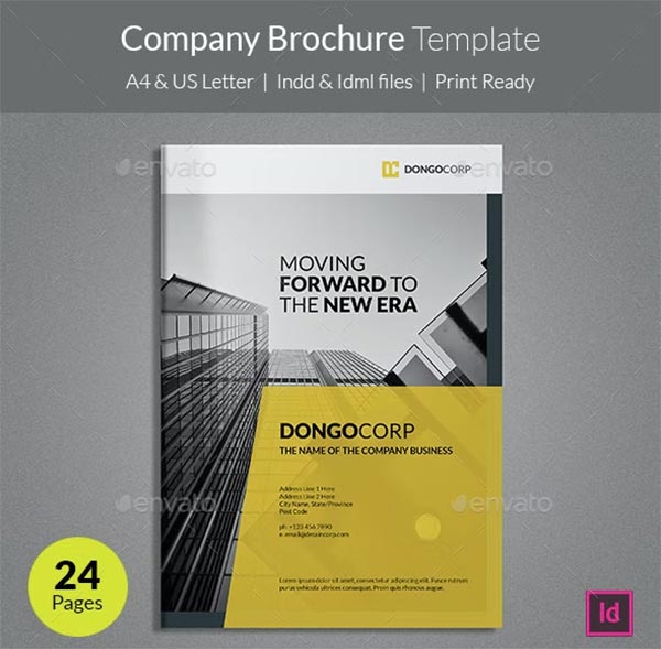 Corporate IT Company Brochure Template