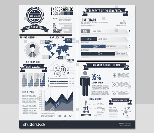 Corporate Infographic Resumes