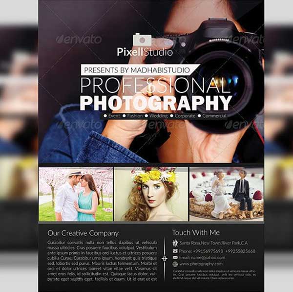 Corporate Photography Flyer Templates
