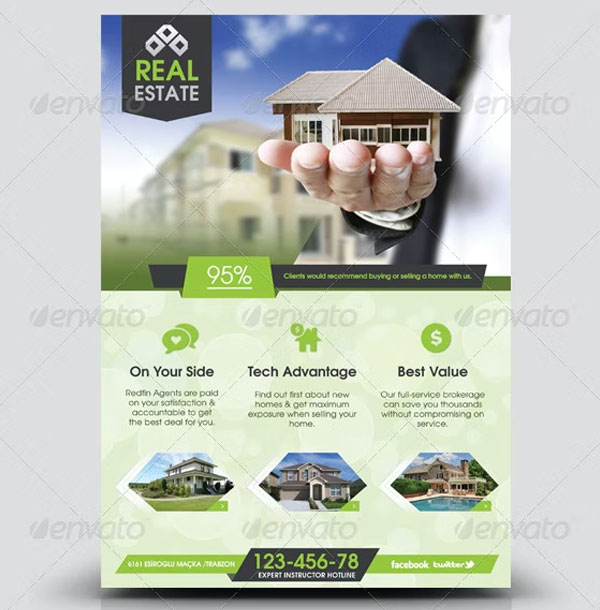 Corporate Real Estate Flyer Template