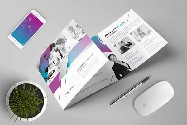 Corporate Square Brochure Templates