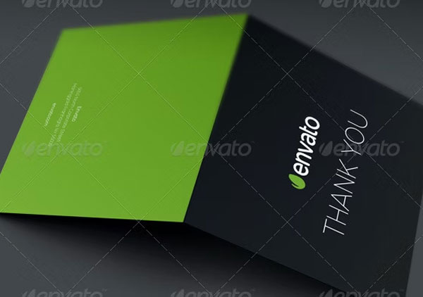 Corporate Thank You Card Template