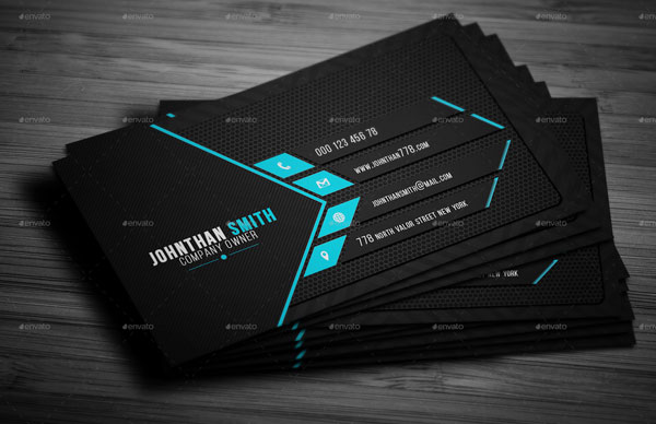 Corporate Unique Business Card Template