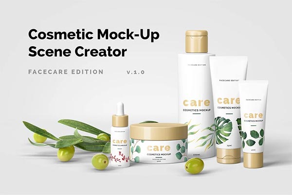 Cosmetic Mock-Up Scene Creator