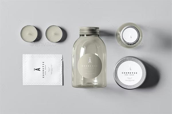 Cosmetic Mock-up PSD Templates