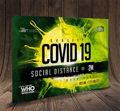 Covid 19 Flyer Template