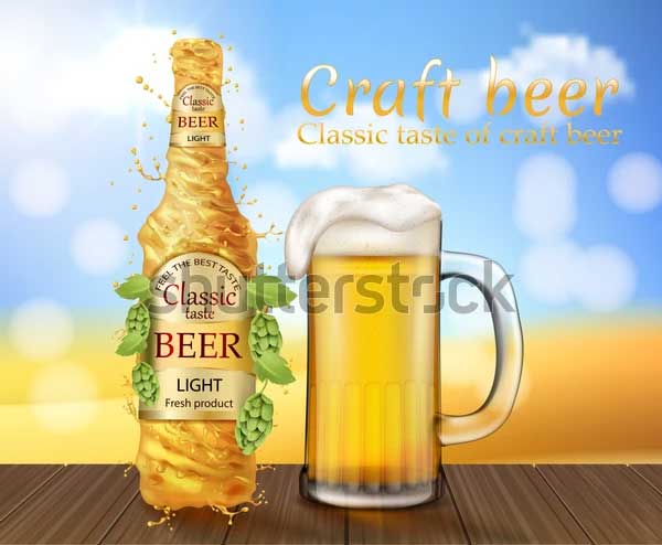 Craft Beer Ad Mockups