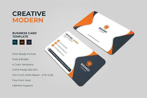 Creative & Modern Business Card Template