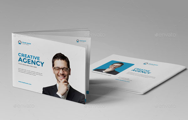 Creative Agency Financial Brochure InDesign Template