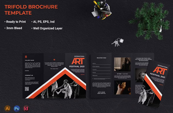 Creative Art Brochure Templates Download