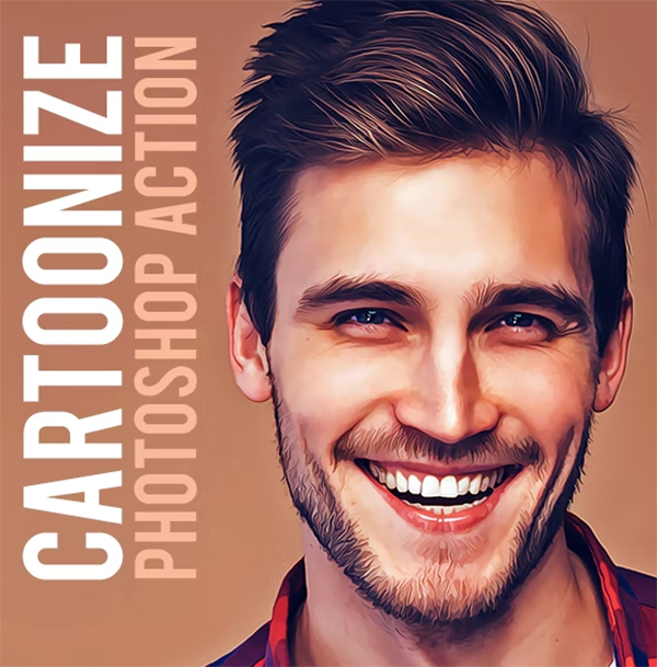 Creative Cartoonize Photoshop Action