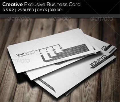 Creative Exclusive Business Card