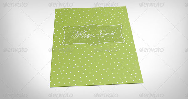 Creative Greeting Card Mockup