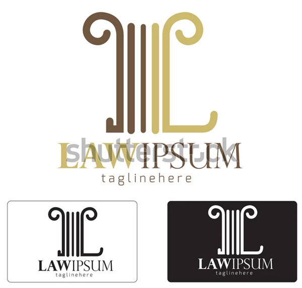 Creative Law Logo Design Templates