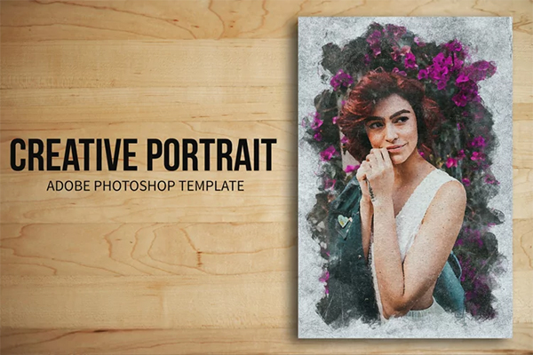 Creative Portrait Brochure Template