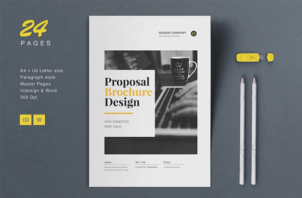 Creative Proposal Brochure Templates