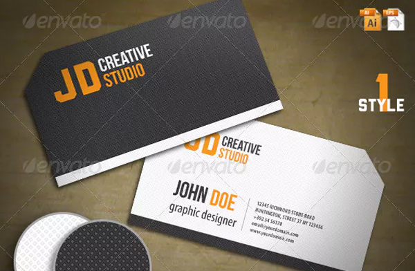 Creative Studio Business Card Design