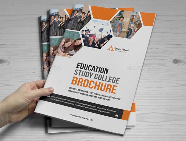 Creative University Brochure Templates Photoshop
