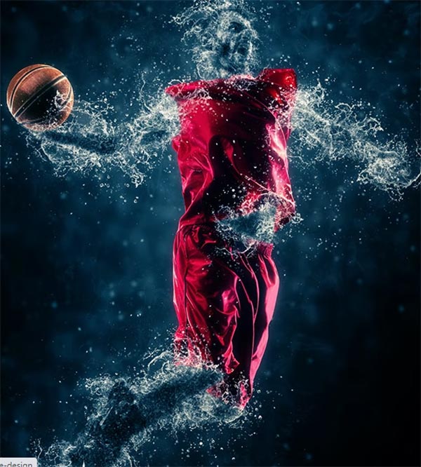 Creative Water Splash Photoshop Action