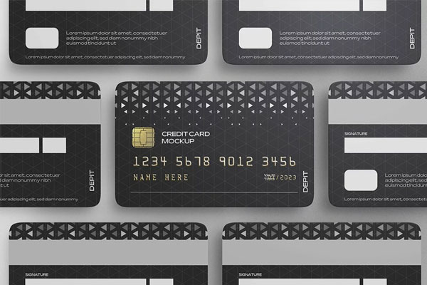 Credit Card Mockup Download