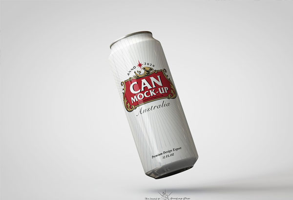 Crowler Beer Can | Soda Can Mock-Up