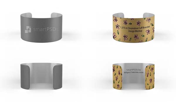 Cuff Bracelet Mockups