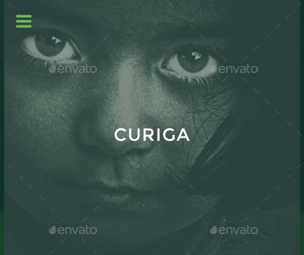 Curiga Charity Email Template