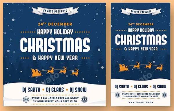 Customizable Christmas Templates Social Media