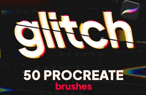 Customize Glitch Brushes For Photoshop