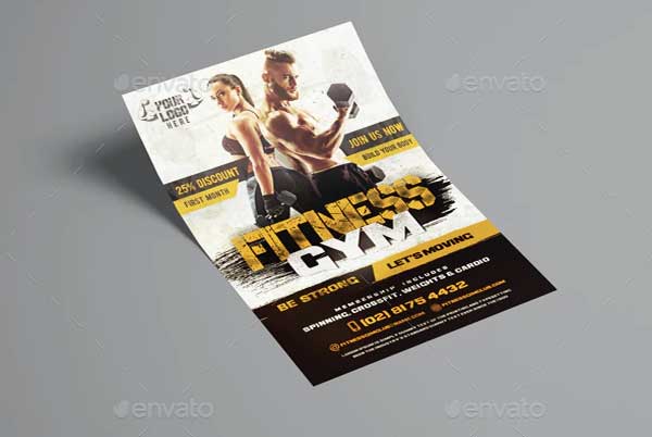 Customize Gym Flyer Template