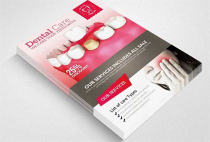Customize Dental Care Flyer