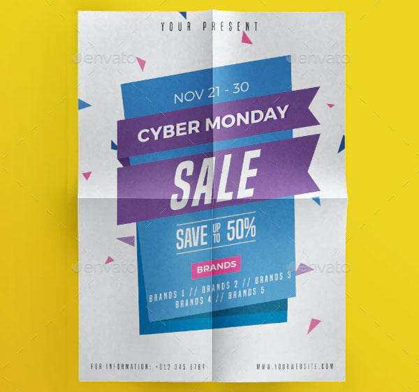 Cyber Monday Event Flyer Design Templates
