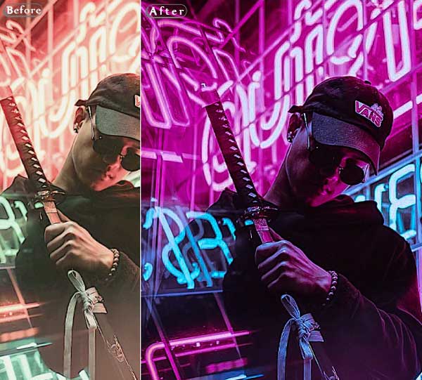 Cyberpunk - Life Styles Photoshop Action
