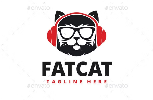 DJ Cat Logo