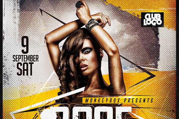 DJ Concert Flyer Template