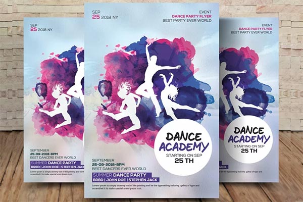 Dance Academy Flyer Template